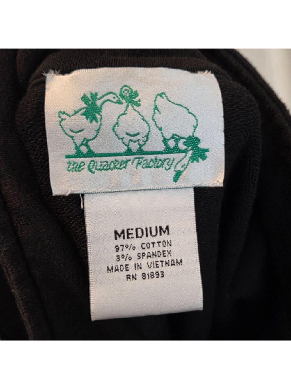 Quacker Factory Rhinestone Zip Up Jacket Black Size M - Picture 8 of 9